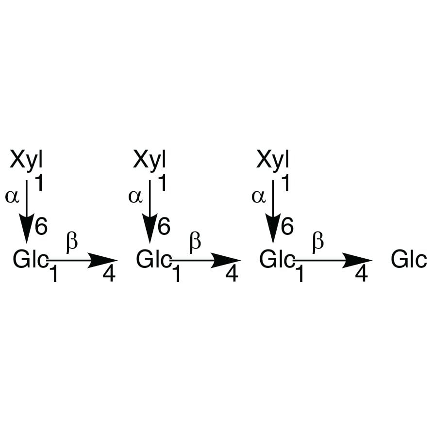 Heptasaccharide Glc4Xyl3 >80.0%(HPLC) - CAS 121591-98-8