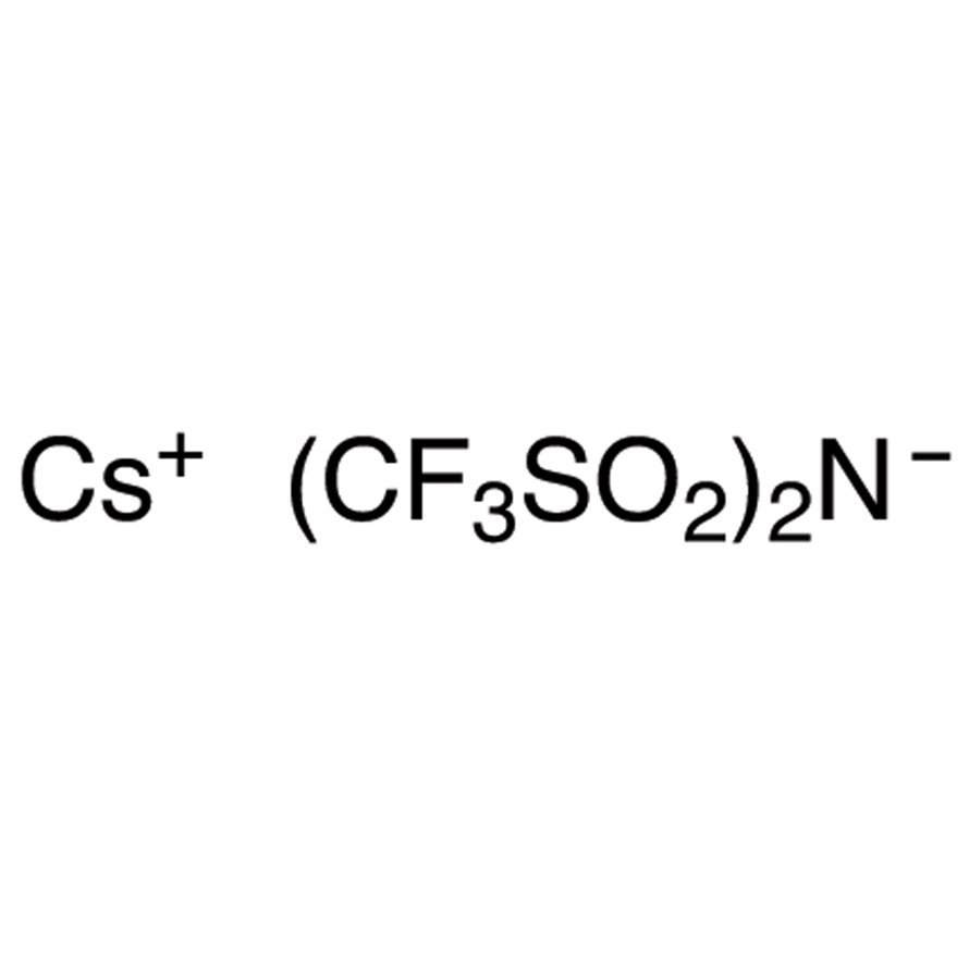 Cesium(I) Bis(trifluoromethanesulfonyl)imide >98.0%(T) - CAS 91742-16-4