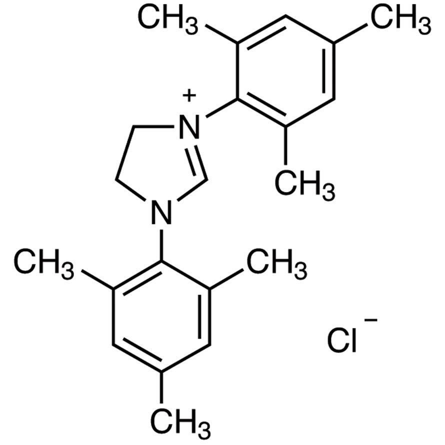 1,3-Bis(2,4,6-trimethylphenyl)imidazolinium Chloride >98.0%(T)(HPLC) - CAS 173035-10-4