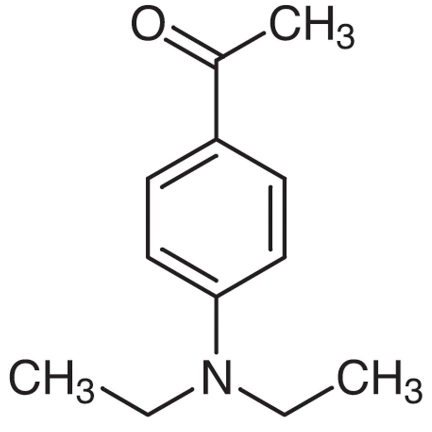 4'-Diethylaminoacetophenone >98.0%(GC)(T) - CAS 5520-66-1