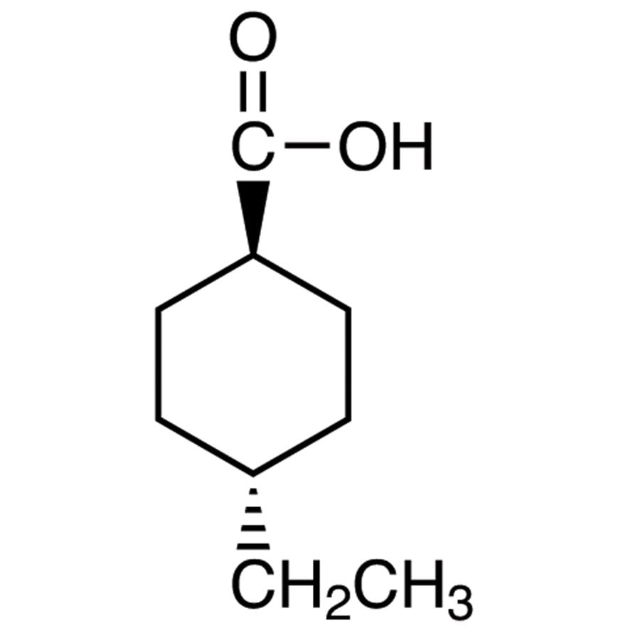 trans-4-Ethylcyclohexanecarboxylic Acid >98.0%(GC)(T) - CAS 6833-47-2