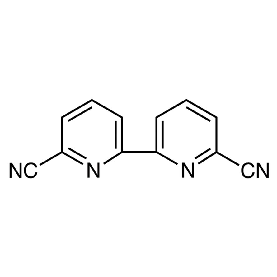 6,6'-Dicyano-2,2'-bipyridyl >98.0%(GC) - CAS 4411-83-0