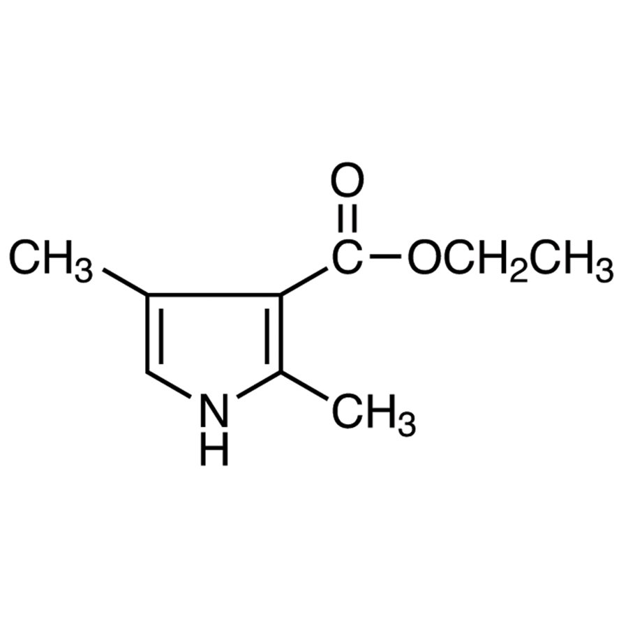 Ethyl 2,4-Dimethylpyrrole-3-carboxylate >98.0%(GC) - CAS 2199-51-1