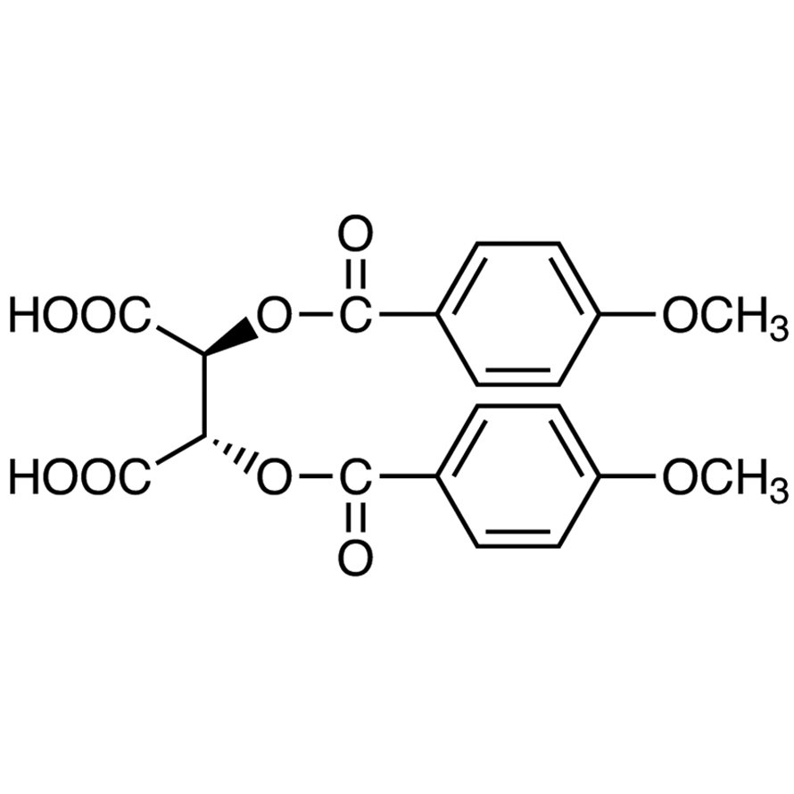 (+)-Di-p-anisoyl-D-tartaric Acid >98.0%(T)(HPLC) - CAS 191605-10-4