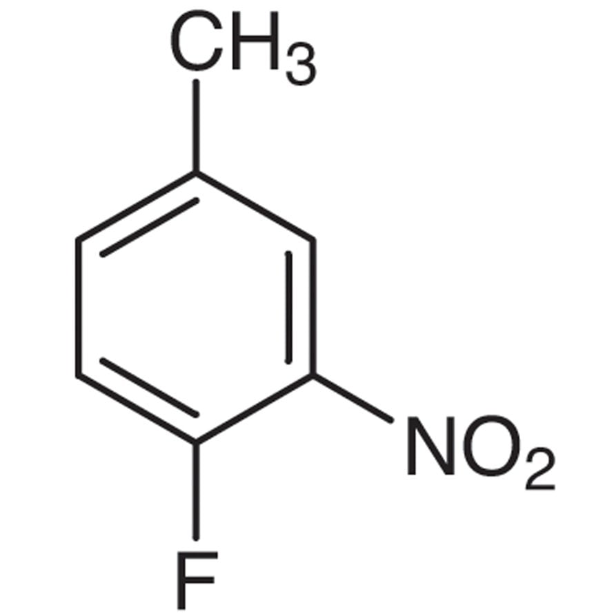 4-Fluoro-3-nitrotoluene >98.0%(GC) - CAS 446-11-7