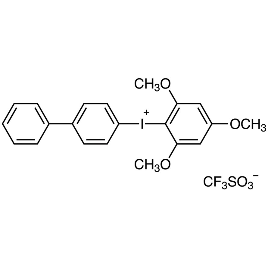 4-Biphenylyl(2,4,6-trimethoxyphenyl)iodonium Trifluoromethanesulfonate >95.0%(HPLC) - CAS 1868173-47-0