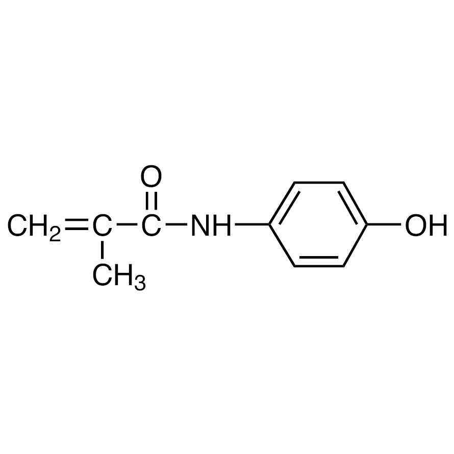 N-(4-Hydroxyphenyl)methacrylamide >98.0%(GC)(T) - CAS 19243-95-9