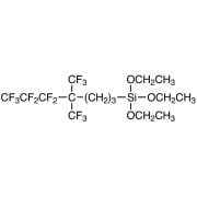 Triethoxy[5,5,6,6,7,7,7-heptafluoro-4,4-bis(trifluoromethyl)heptyl]silane >90.0%(GC) - CAS 130676-81-2