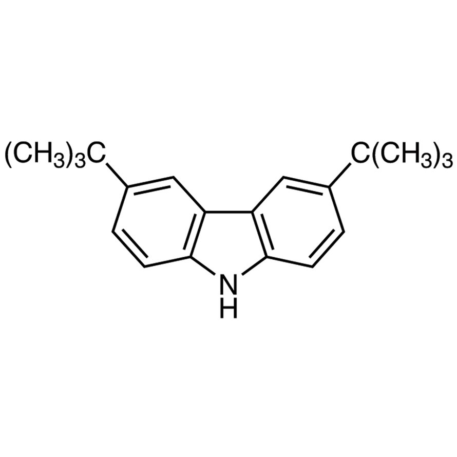 3,6-Di-tert-butylcarbazole >98.0%(GC) - CAS 37500-95-1