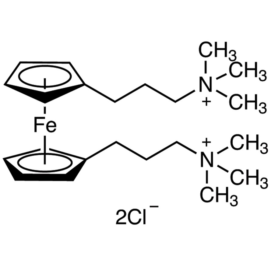 1,1'-Bis[3-(trimethylammonio)propyl]ferrocene Dichloride >97.0%(HPLC) - CAS 2093414-16-3