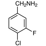 4-Chloro-3-fluorobenzylamine >98.0%(GC)(T) - CAS 72235-58-6