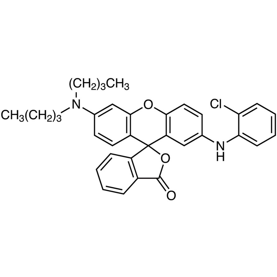 2'-(2-Chloroanilino)-6'-(dibutylamino)fluoran >97.0%(HPLC)(N) - CAS 82137-81-3