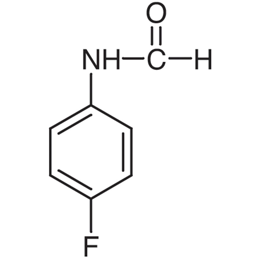 N-(4-Fluorophenyl)formamide >98.0%(GC) - CAS 459-25-6