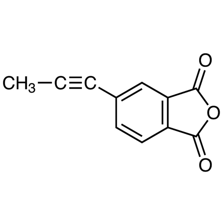 4-(1-Propynyl)phthalic Anhydride >98.0%(GC)(T) - CAS 1240685-26-0
