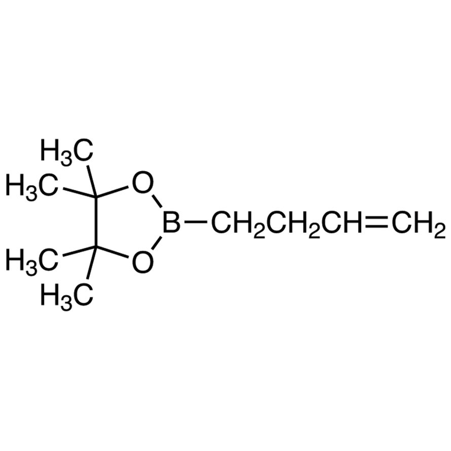 2-(3-Buten-1-yl)-4,4,5,5-tetramethyl-1,3,2-dioxaborolane (stabilized with Phenothiazine) >97.0%(GC) - CAS 331958-92-0