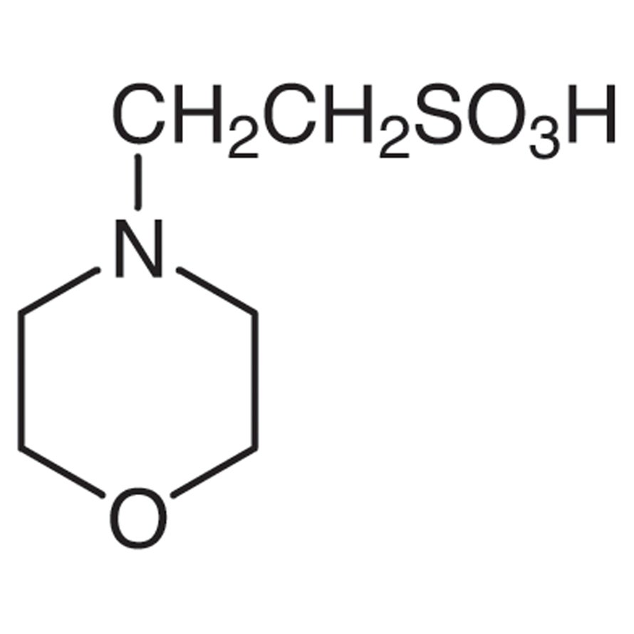 2-Morpholinoethanesulfonic Acid >99.0%(T) - CAS 4432-31-9