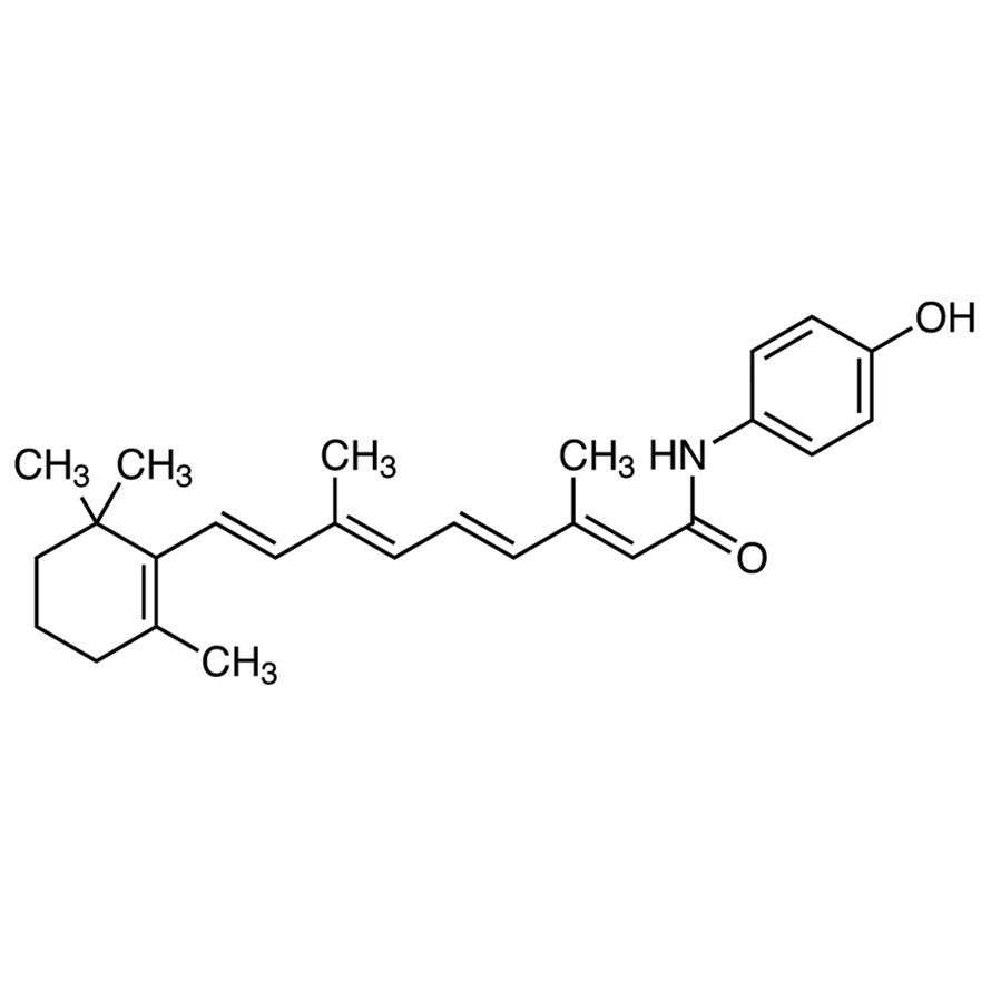 all-trans-N-(4-Hydroxyphenyl)retinamide >98.0%(HPLC) - CAS 65646-68-6