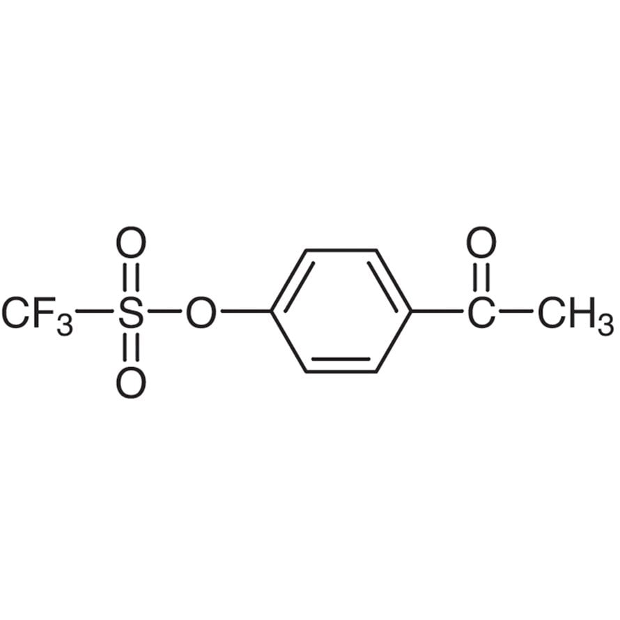 4-Acetylphenyl Trifluoromethanesulfonate >98.0%(GC) - CAS 109613-00-5