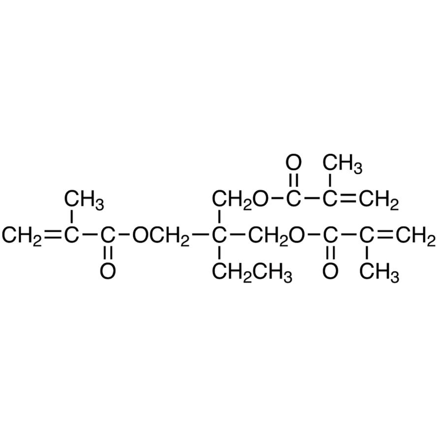 Trimethylolpropane Trimethacrylate (stabilized with MEHQ) >90.0%(GC) - CAS 3290-92-4
