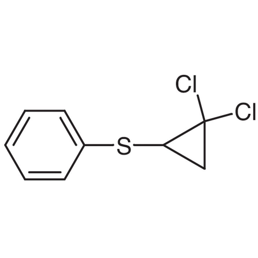 2,2-Dichlorocyclopropyl Phenyl Sulfide >97.0%(GC) - CAS 63289-85-0