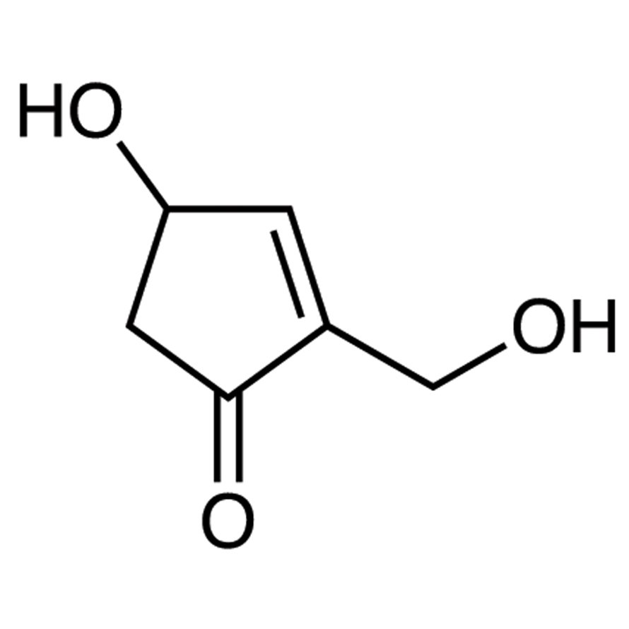 4-Hydroxy-2-(hydroxymethyl)-2-cyclopenten-1-one >90.0%(GC) - CAS 76374-26-0