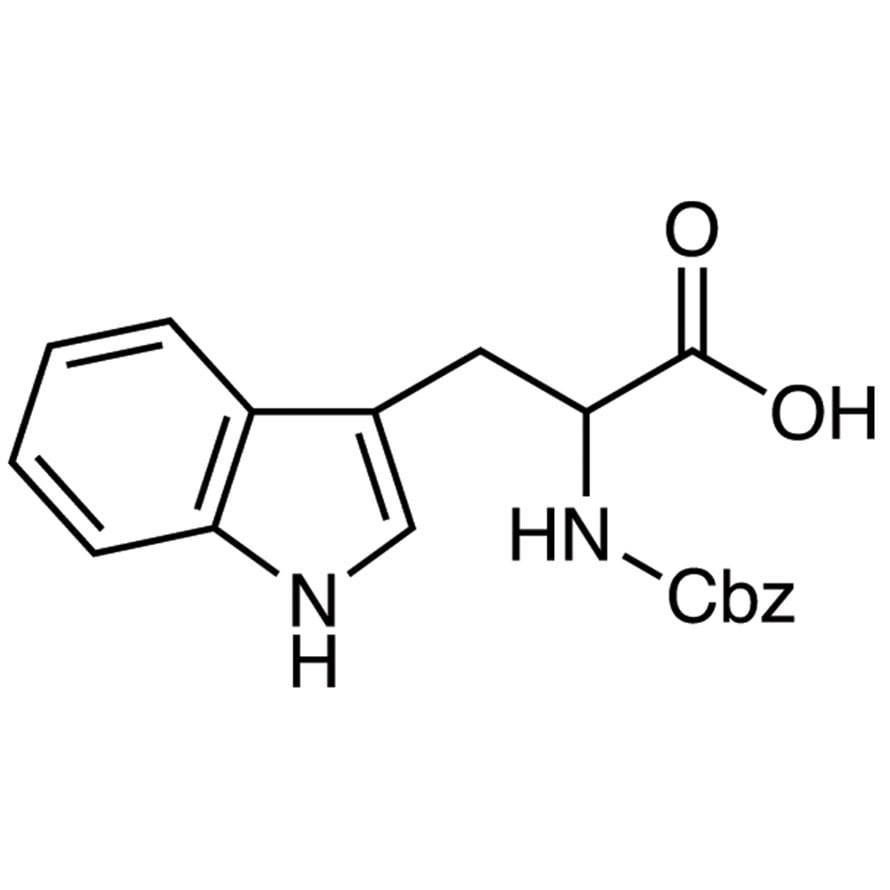 N-Carbobenzoxy-DL-tryptophan >97.0%(T) - CAS 13058-16-7
