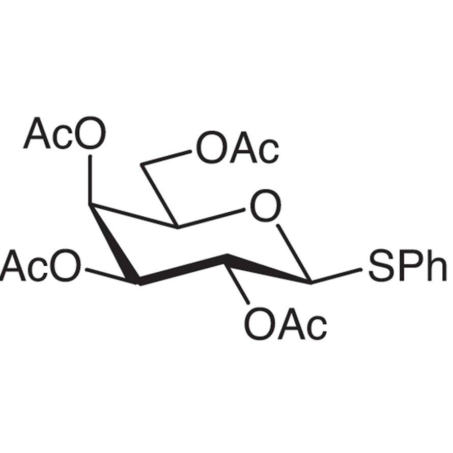 Phenyl 2,3,4,6-Tetra-O-acetyl-1-thio-β-D-galactopyranoside >98.0%(HPLC) - CAS 24404-53-3
