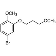 4-Bromo-1-methoxy-2-(3-methoxypropoxy)benzene >98.0%(GC) - CAS 173336-76-0