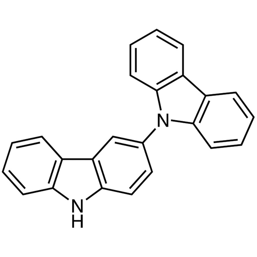 3,9'-Bicarbazole >98.0%(HPLC)(N) - CAS 18628-07-4