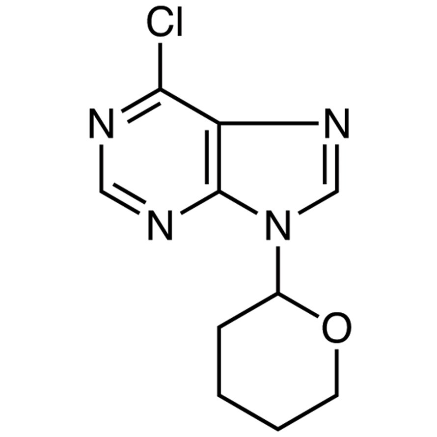 6-Chloro-9-(tetrahydropyran-2-yl)purine >97.0%(GC) - CAS 7306-68-5
