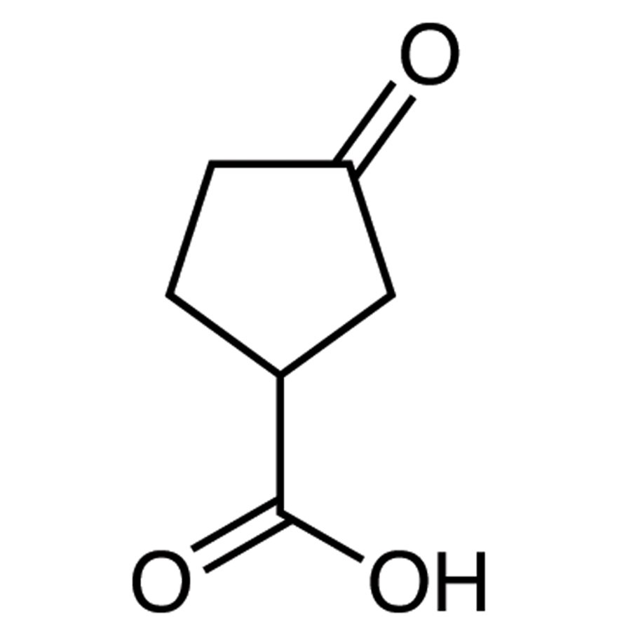 3-Oxocyclopentanecarboxylic Acid >98.0%(GC)(T) - CAS 98-78-2