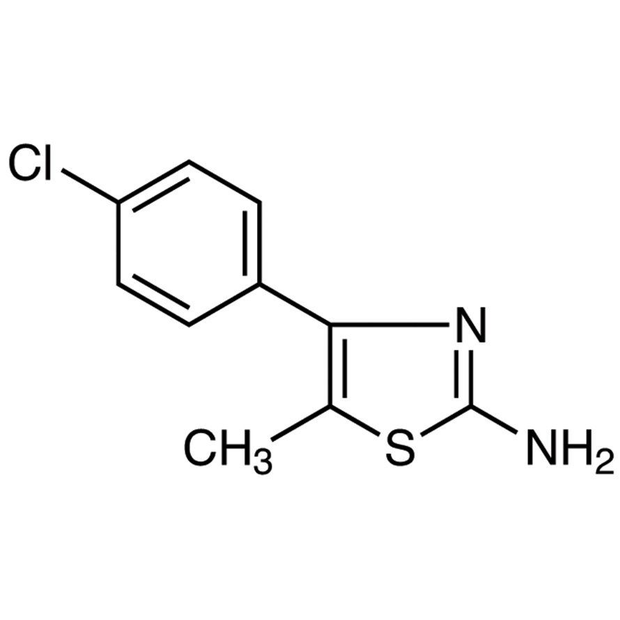 2-Amino-4-(4-chlorophenyl)-5-methylthiazole >98.0%(GC) - CAS 82632-77-7