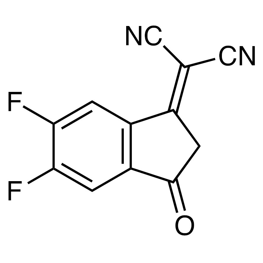 (5,6-Difluoro-3-oxo-2,3-dihydro-1H-inden-1-ylidene)malononitrile >98.0%(HPLC) - CAS 2083617-82-5
