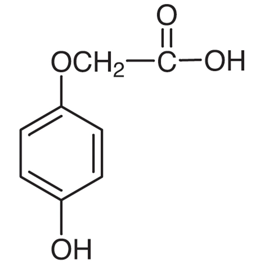 (4-Hydroxyphenoxy)acetic Acid >99.0%(T) - CAS 1878-84-8
