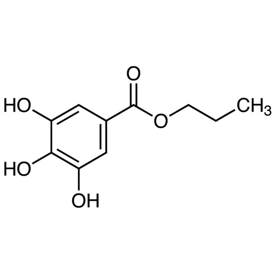 Propyl Gallate >98.0%(T) - CAS 121-79-9