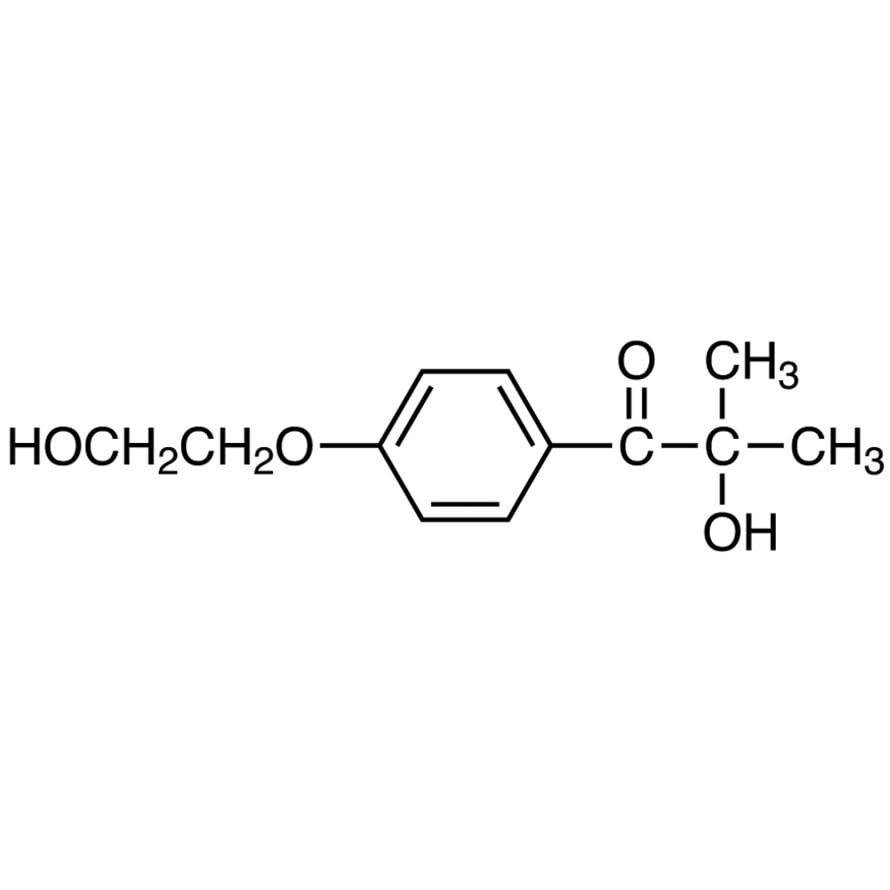 2-Hydroxy-4'-(2-hydroxyethoxy)-2-methylpropiophenone >98.0%(HPLC) - CAS 106797-53-9