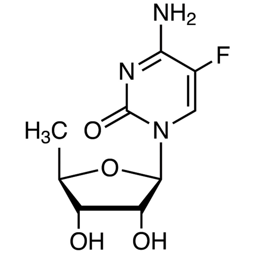 5'-Deoxy-5-fluorocytidine >98.0%(T)(HPLC) - CAS 66335-38-4