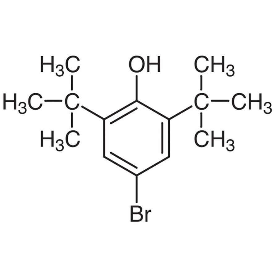 4-Bromo-2,6-di-tert-butylphenol >98.0%(GC) - CAS 1139-52-2