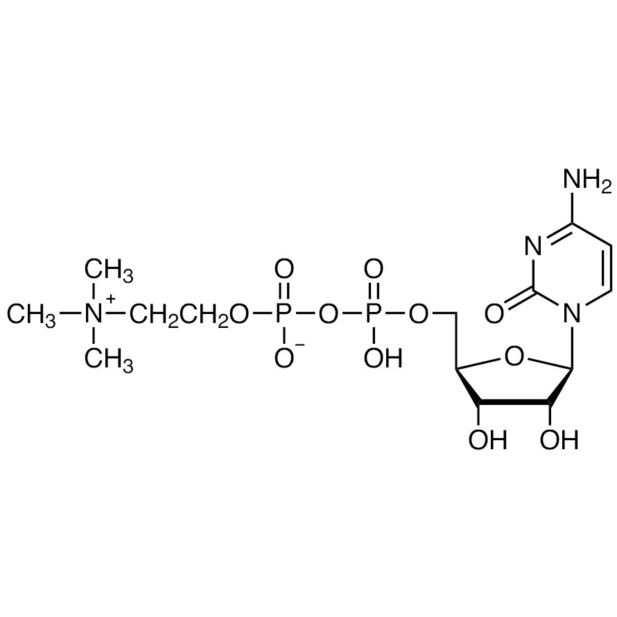 Cytidine 5'-Diphosphocholine >98.0%(HPLC) - CAS 987-78-0