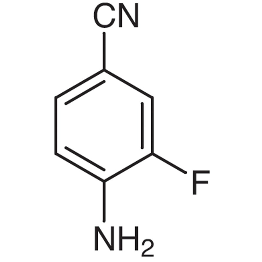 4-Amino-3-fluorobenzonitrile >98.0%(GC) - CAS 63069-50-1