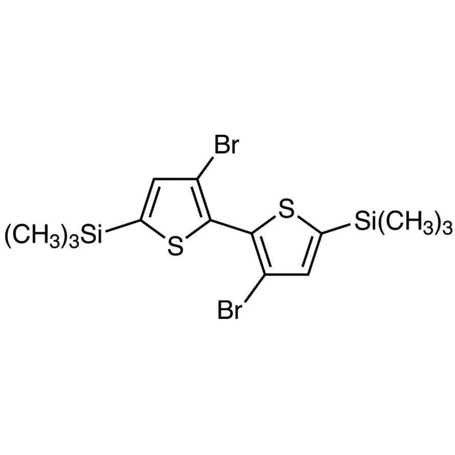 3,3'-Dibromo-5,5'-bis(trimethylsilyl)-2,2'-bithiophene >98.0%(GC) - CAS 207742-50-5
