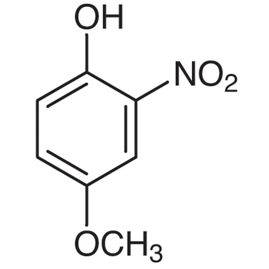 4-Methoxy-2-nitrophenol >98.0%(GC)(T) - CAS 1568-70-3