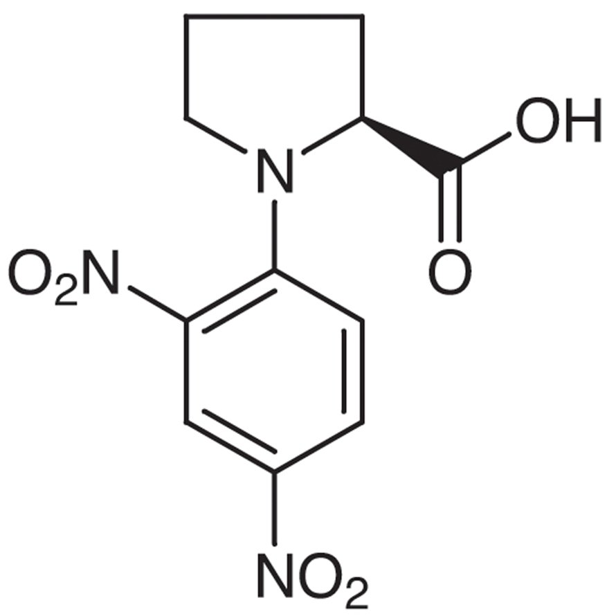 N-(2,4-Dinitrophenyl)-L-proline >98.0%(T)(HPLC) - CAS 1655-55-6