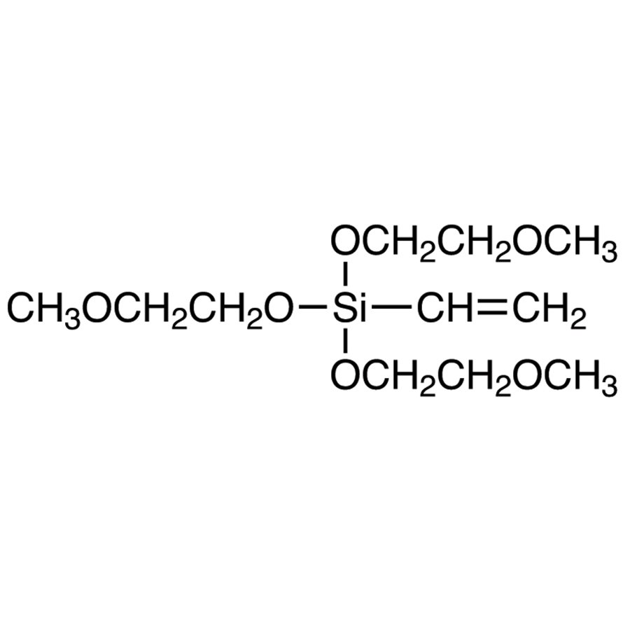 Vinyltris(2-methoxyethoxy)silane >96.0%(GC) - CAS 1067-53-4