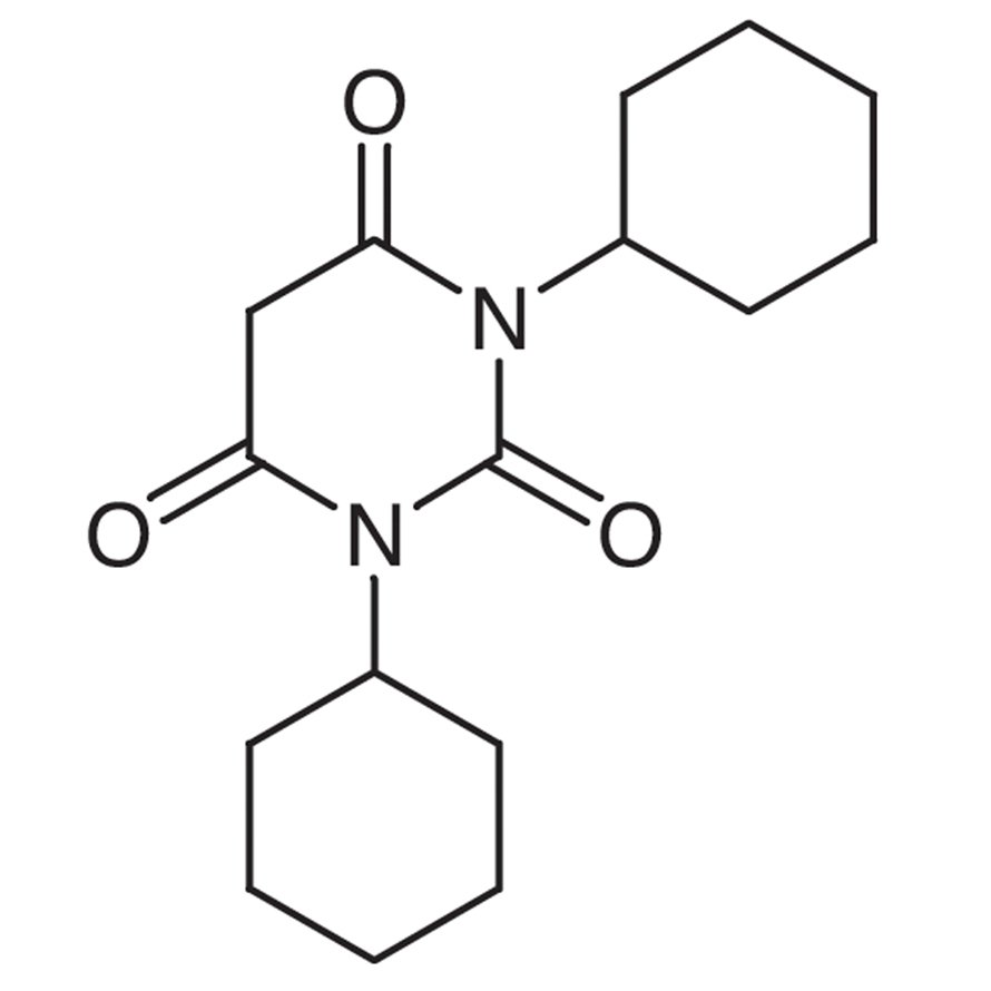 1,3-Dicyclohexylbarbituric Acid >98.0%(N) - CAS 35824-91-0