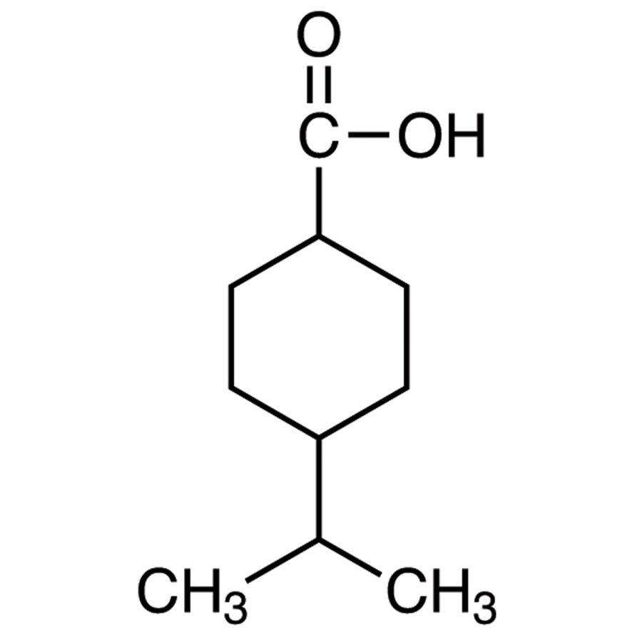 4-Isopropylcyclohexanecarboxylic Acid (cis- and trans- mixture) >98.0%(GC)(T) - CAS 62067-45-2