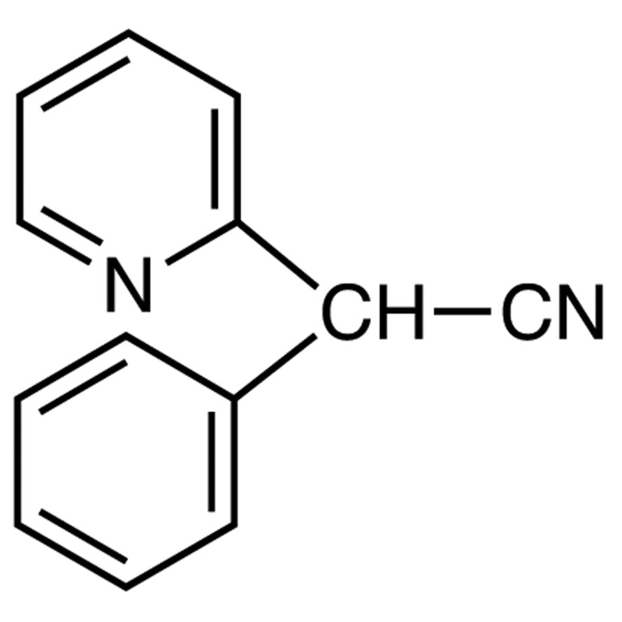 2-Phenyl-2-(2-pyridyl)acetonitrile >98.0%(GC) - CAS 5005-36-7