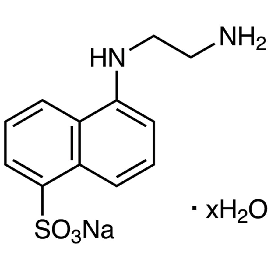 Sodium 5-(2-Aminoethylamino)-1-naphthalenesulfonate Hydrate >98.0%(HPLC) - CAS 100900-07-0