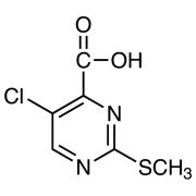 5-Chloro-2-(methylthio)pyrimidine-4-carboxylic Acid >97.0%(GC)(T) - CAS 61727-33-1