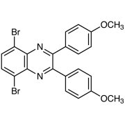5,8-Dibromo-2,3-bis(4-methoxyphenyl)quinoxaline >98.0%(HPLC) - CAS 162967-90-0
